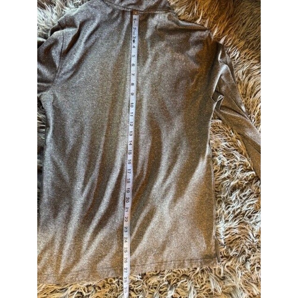 Pittsburgh Steelers Pullover 1/4 Zip Heather Gray‎ NFL Team Apparel SML Sleeve - Picture 12 of 13
